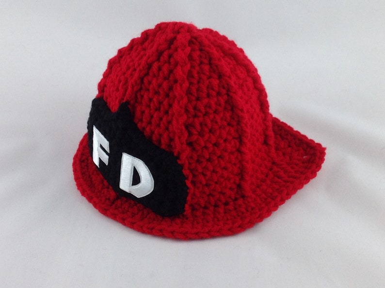 Baby Boy Firefighter Fireman Hat Outfit 4PC Crochet Diaper Cover Set w/Susp and Boots Photo Prop MADE TO ORDER image 8