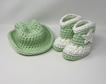 Infant Cowboy Outfit - Baby Cowboy Hat and Boots - Newborn Cowboy Outfit - Infant Cowboy Outfit - Baby Western Wear - Baby Western Outfit