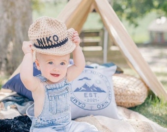 Park Ranger Hat - Park Ranger Costume - Ranger Hat - Ranger Baby - Personalized - State Trooper Baby