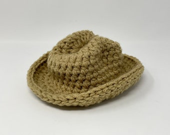 Newborn Cowboy Hat - Baby Cowgirl Hat - Infant Cowboy Hat - Baby Cowboy - Infant Cowboy - Western Hat - Baby Western Wear - Baby Western