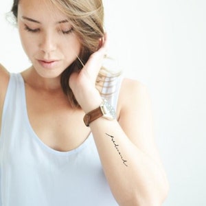 Op maat gemaakt handgeschreven tattoo-ontwerp - bijbelse tattoo - christelijke tattoo