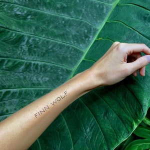 Custom Name Tattoo by Pasadya - Family Name Tattoo - Male Female Tattoo Design - Boy Tattoo