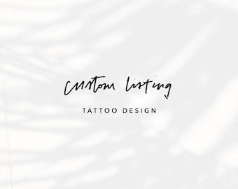 Custom Tattoo Design