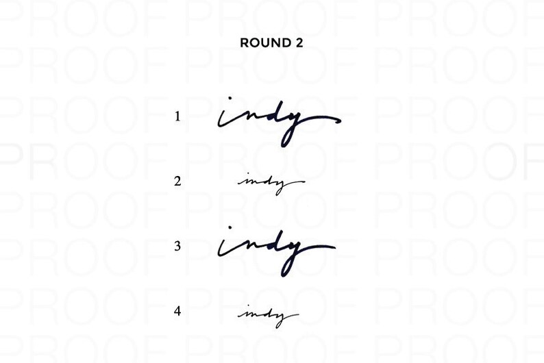 Indy Script Sign Handwritten Script Calligraphy Name Tattoo - Etsy