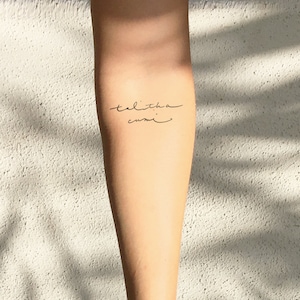 Talitha Cumi Tattoo - Instant Digital Download Tattoo - Arise Strength Tattoo Design