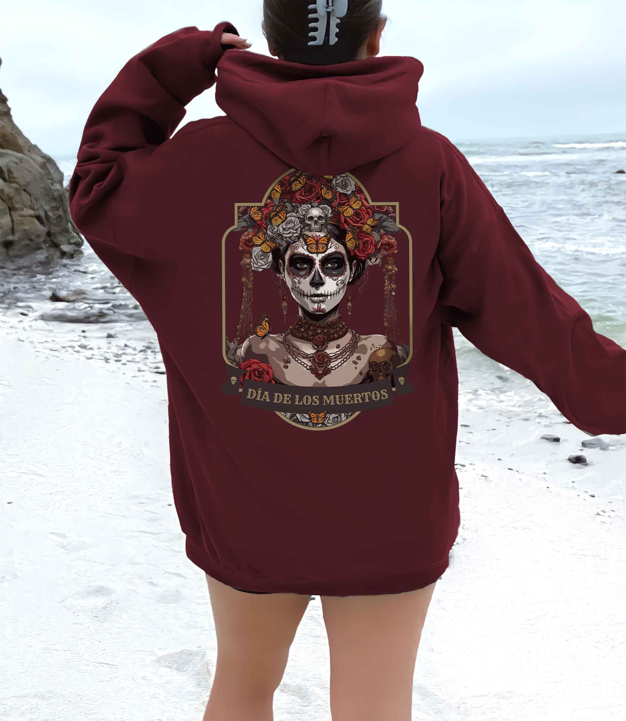 Day of the dead hoodie hotsell