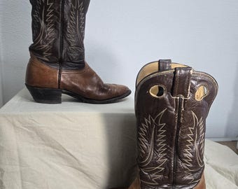 Vintage Nocona Men’s Cowboy Boots Sz 9.5E