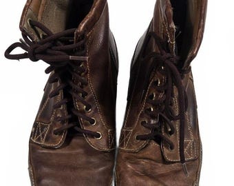 Botas Timberland Earthkeepers Heritage desgastadas, estilo grunge, estilo gorpcore, ropa de trabajo, talla 12