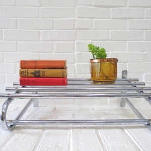 Chrome Train Rack Towel Shelf Etsy