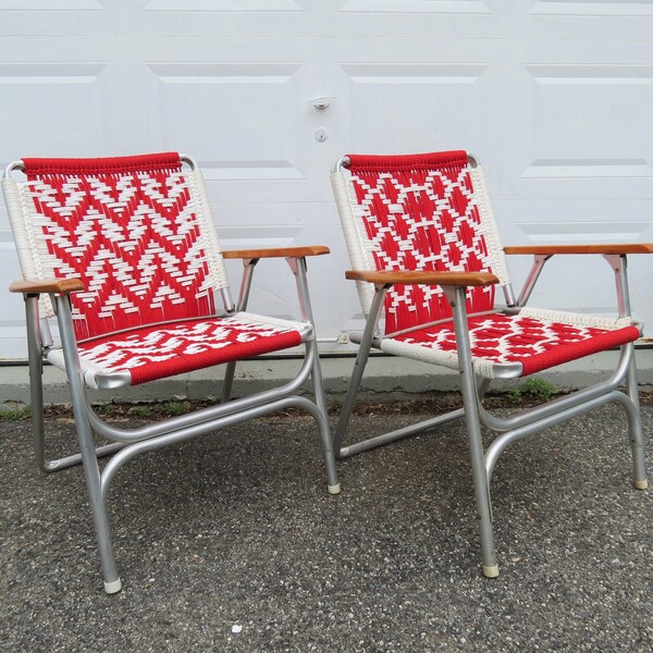 Vintage Lawn Chair Etsy