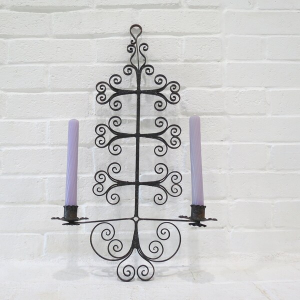 Iron Candelabra Etsy