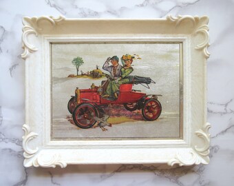Ready To Be Framed! Art Print Patent Print Vintage Fire Engine 1970