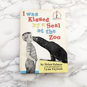 Von einer Robbe geküsst im Zoo Buch // Vintage 1962 Helen Palmer Lynn Fayman Kinder Hardcover w/ Schutzumschlag Frühe Anfängerbücher B-26