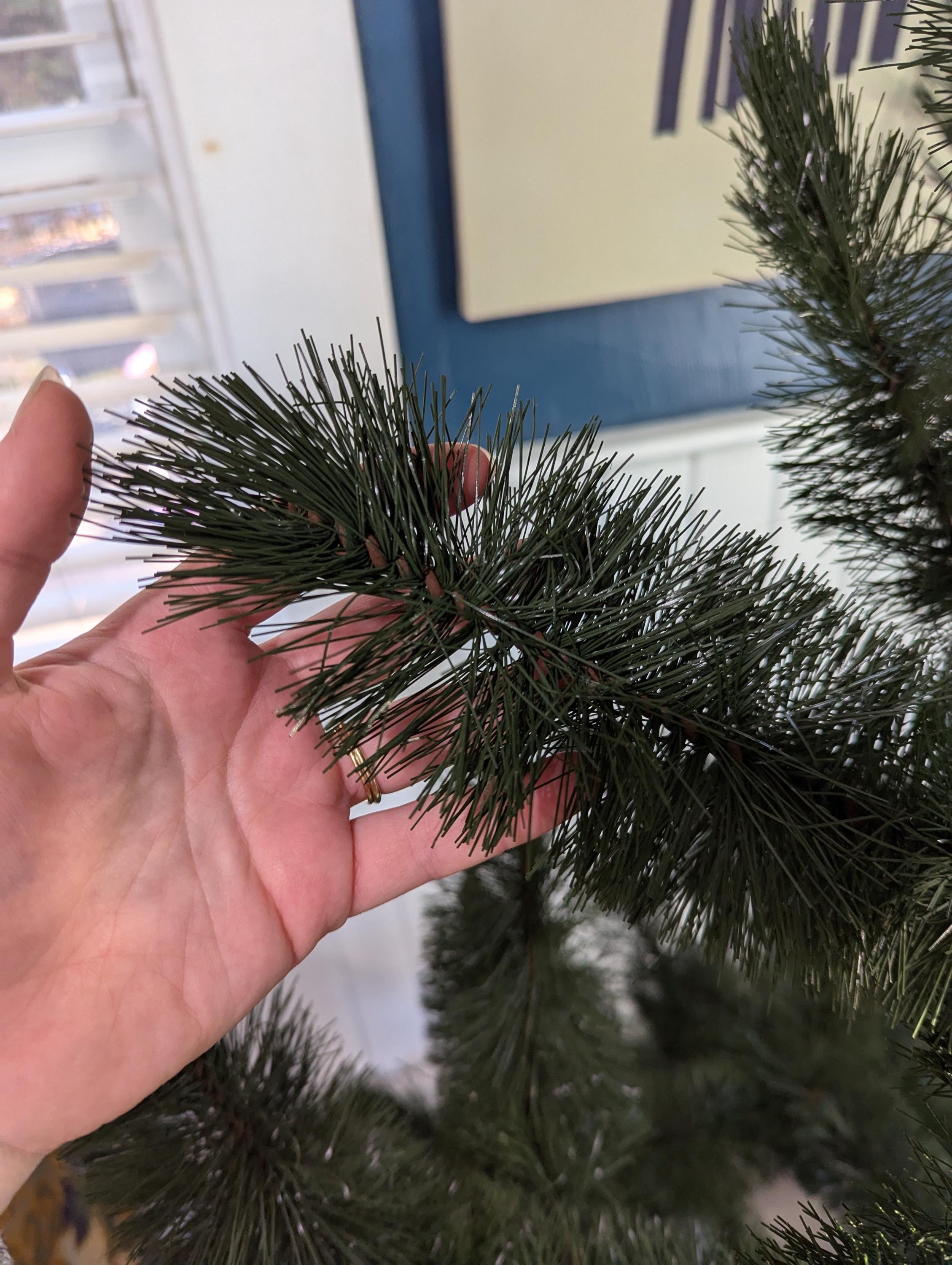 Vintage 6ft Christmas Tree // Antique Artificial Green Tree