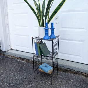Mid Century Wire Shelf - Etsy