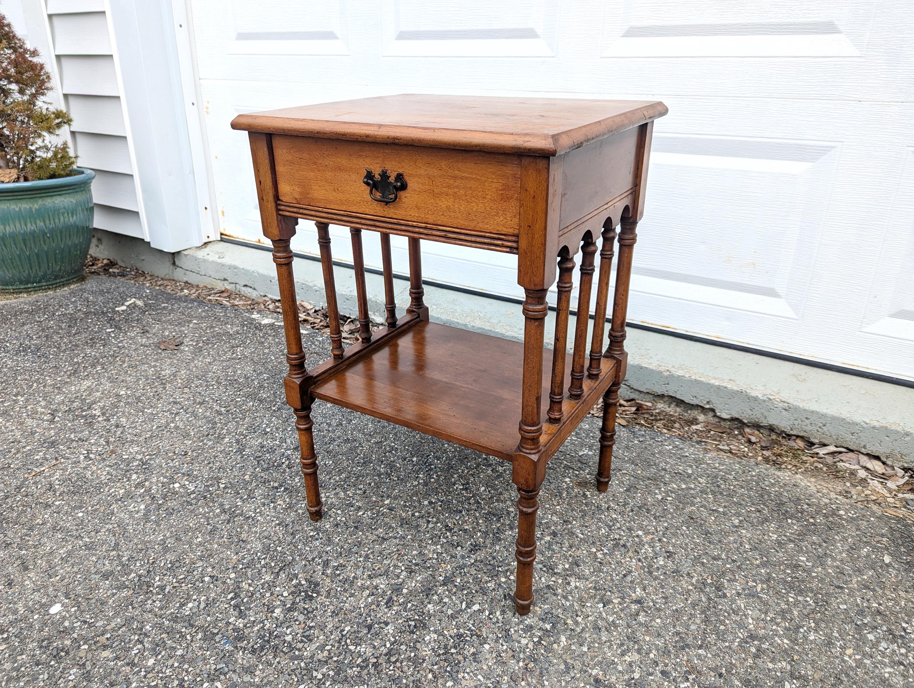 Ethan allen vintage side table - Etsy 日本