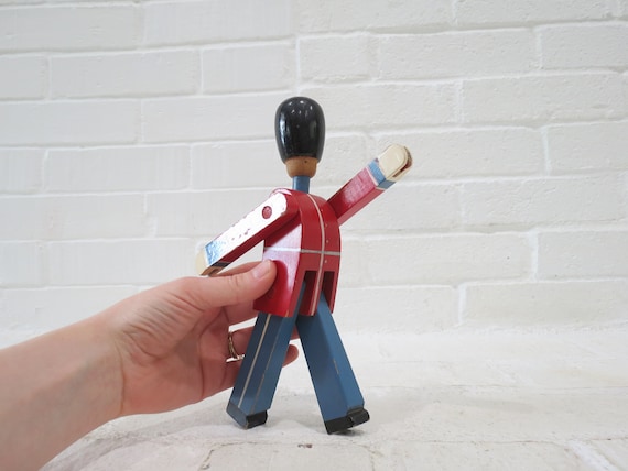 Kay Bojesen Denmark Wooden Soldier Royal Guard Set of 4 Wooden Figures - Canada