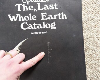 The Updated Last Whole Earth Catalog // Vintage 1974