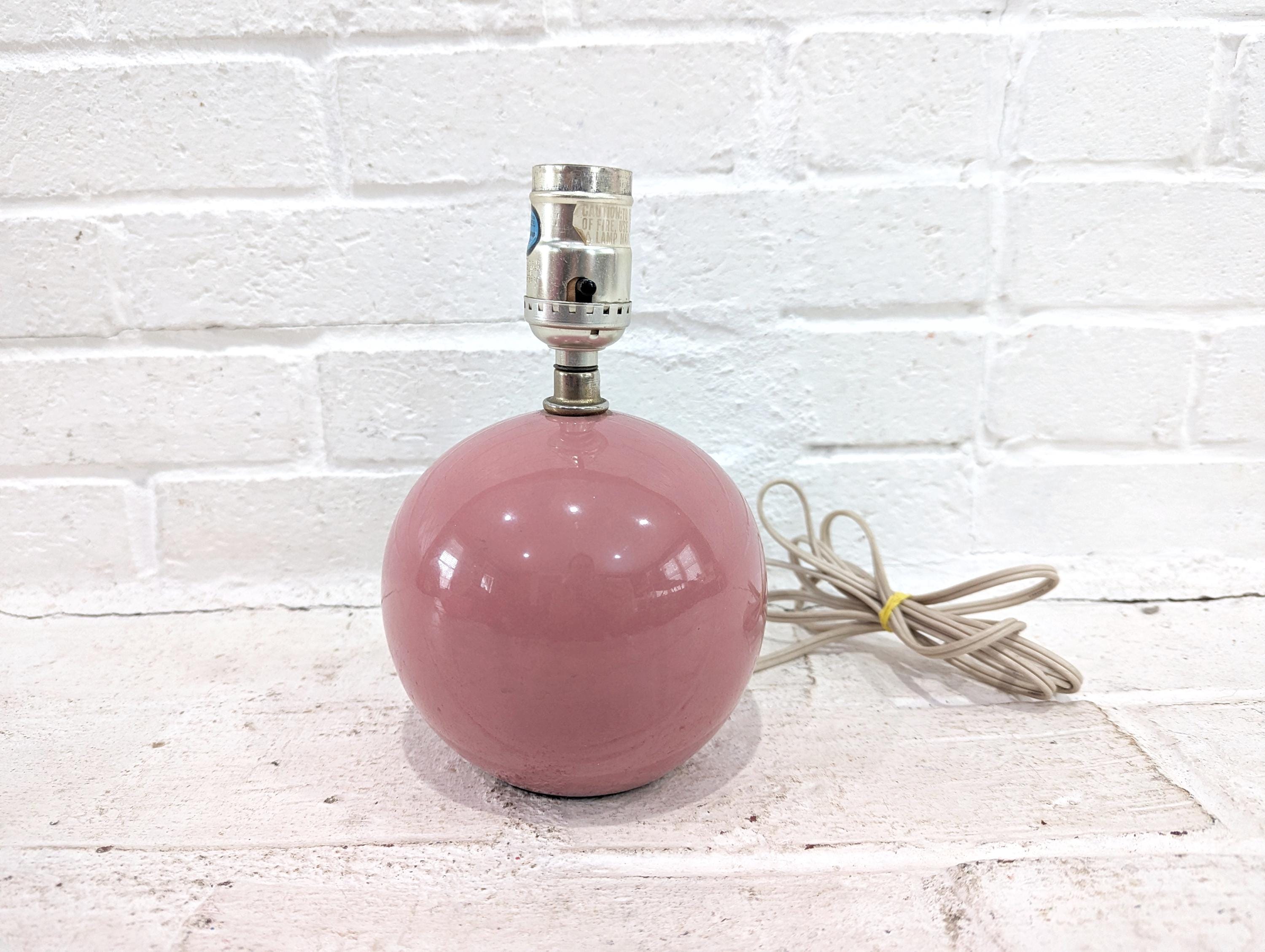 80's Pink Lamps - Etsy