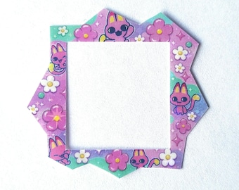 Placa frontal holográfica Tamagotchi Paradise - Meowtchi