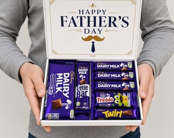 Cadbury Chocolate Hamper | Fathers Day Gift Box for Dad, UK Delivery