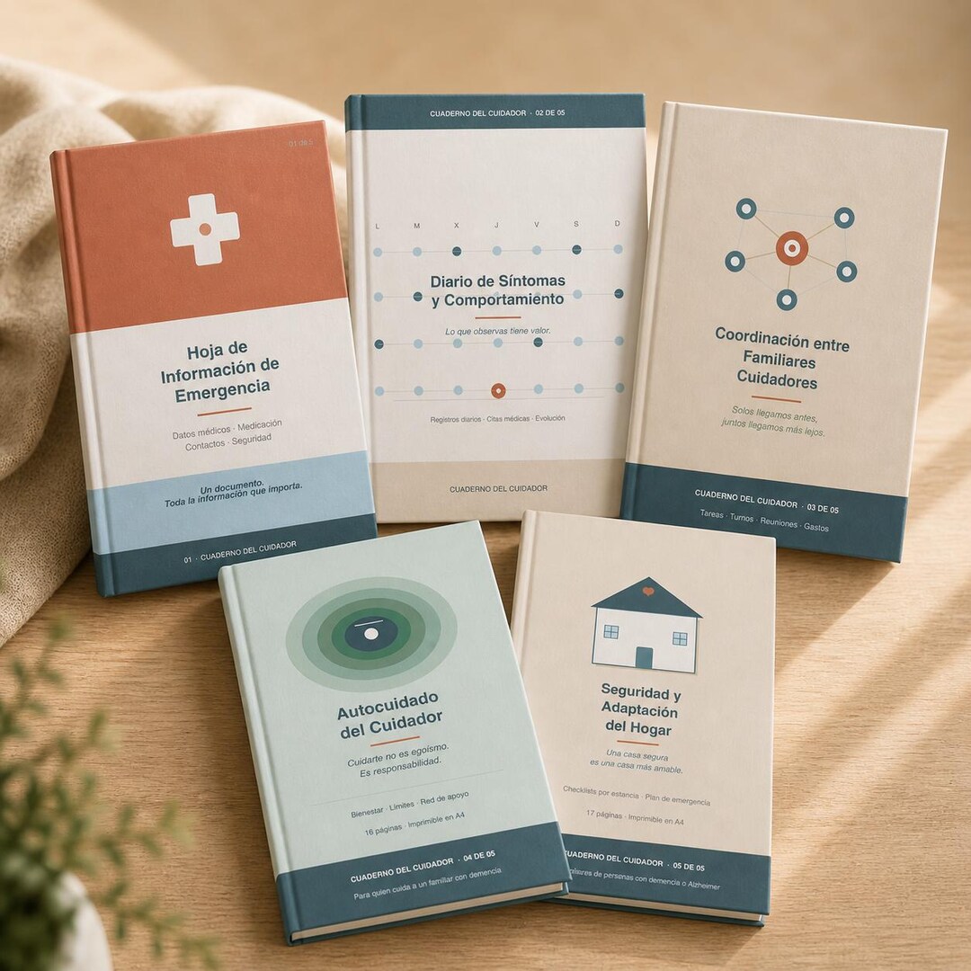 Caregiver Notebook.pdf Caregiver's Notebook | Alzheimer's Dementia Bundle | 5 Printable Pdfs ...