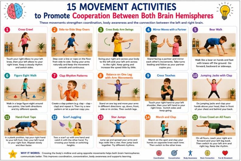 Playful Activities to Strengthen Brain Connections - Etsy
