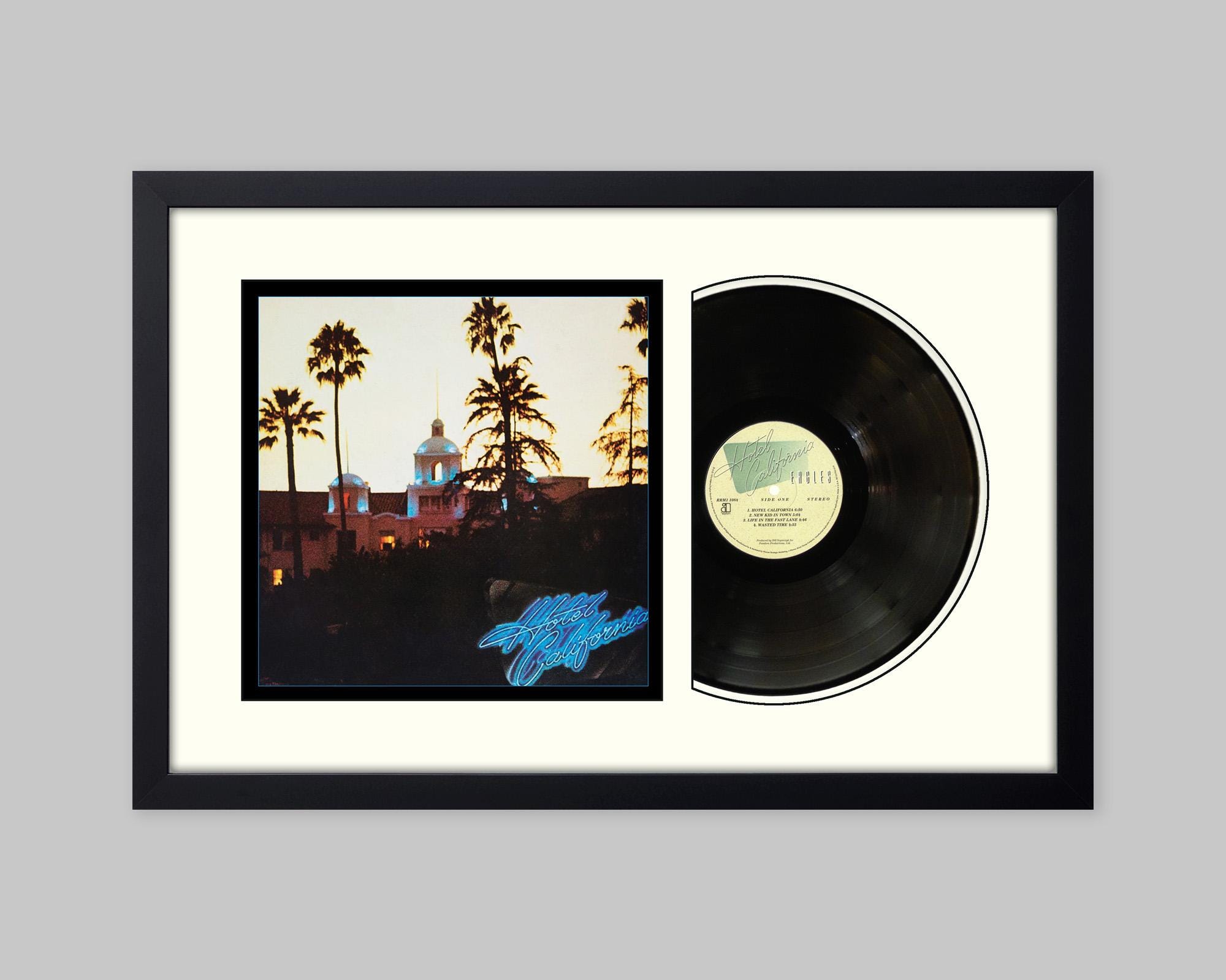 Eagles Poster Hotel California - Etsy