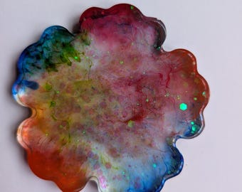 Kleiner Untersetzer aus Resin