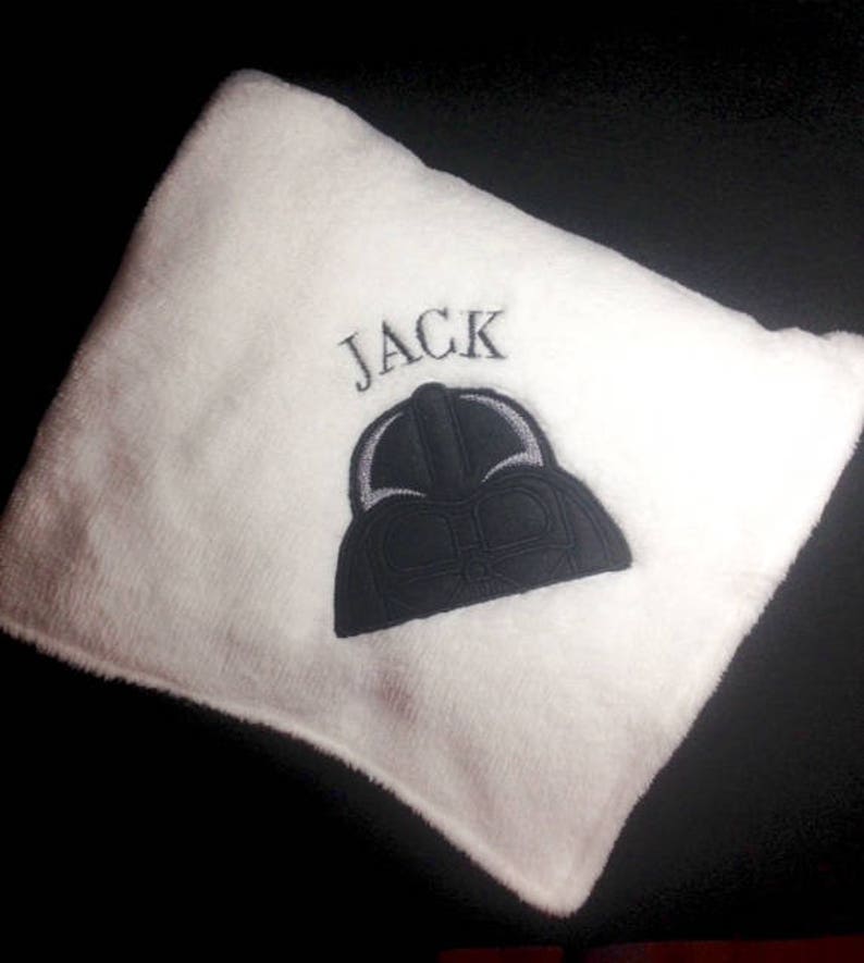 Darth Vader Baby Blanket Darth Personalized Blanket Baby Blanket Star Wars Personalized Star Wars Blanket Personalized Baby Blanket