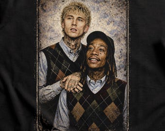 Wiz Khalifa MGK Rap Parody Step Brothers Bros Tee t-Shirt