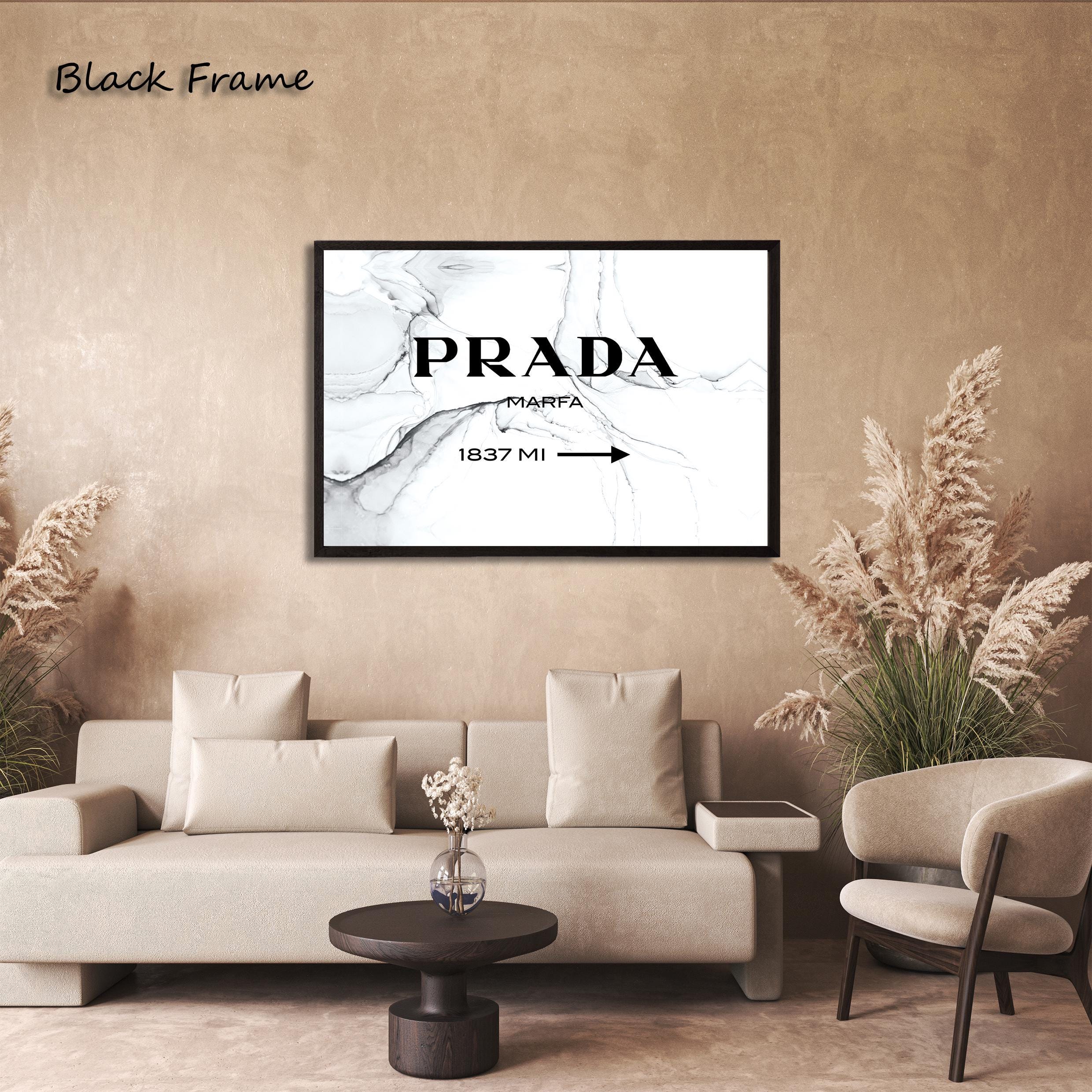PRADA MARFA アートパネル インテリア Prada marfa canvas - Etsy 日本