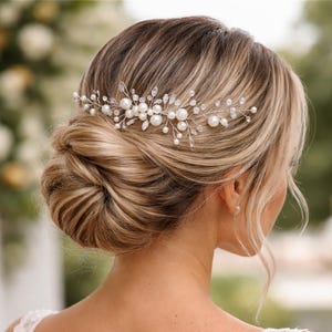 Hair Comb for Bun - Etsy display picture 1