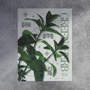 Resident Evil: Green Herb Item Poster