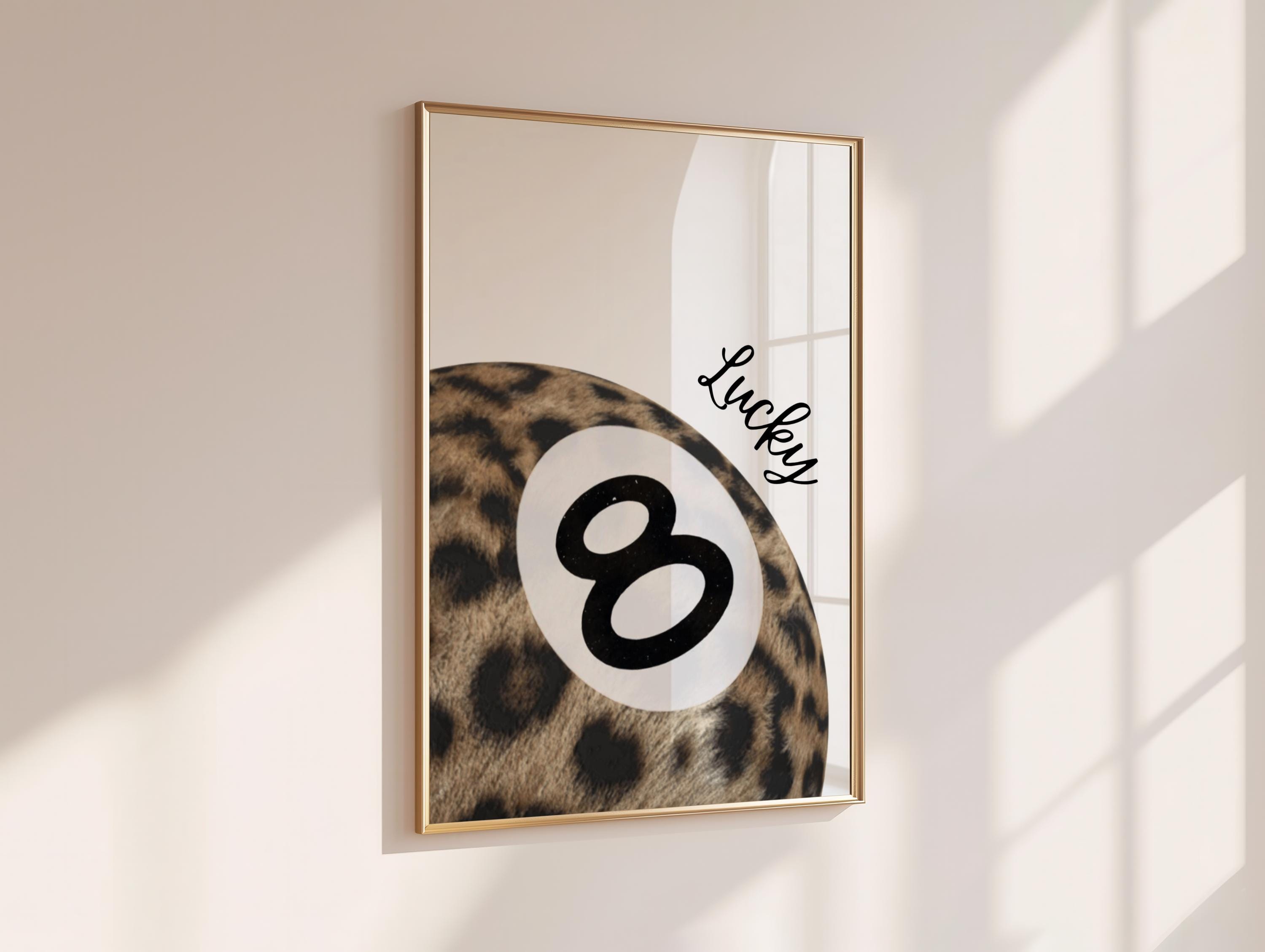 Number 8 Poster - Etsy