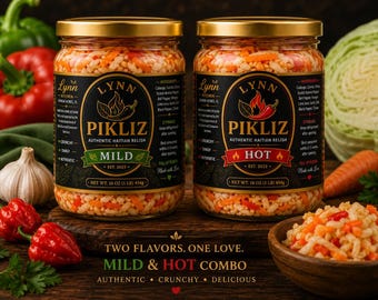 Lynn Pikliz Mild and Hot Combo