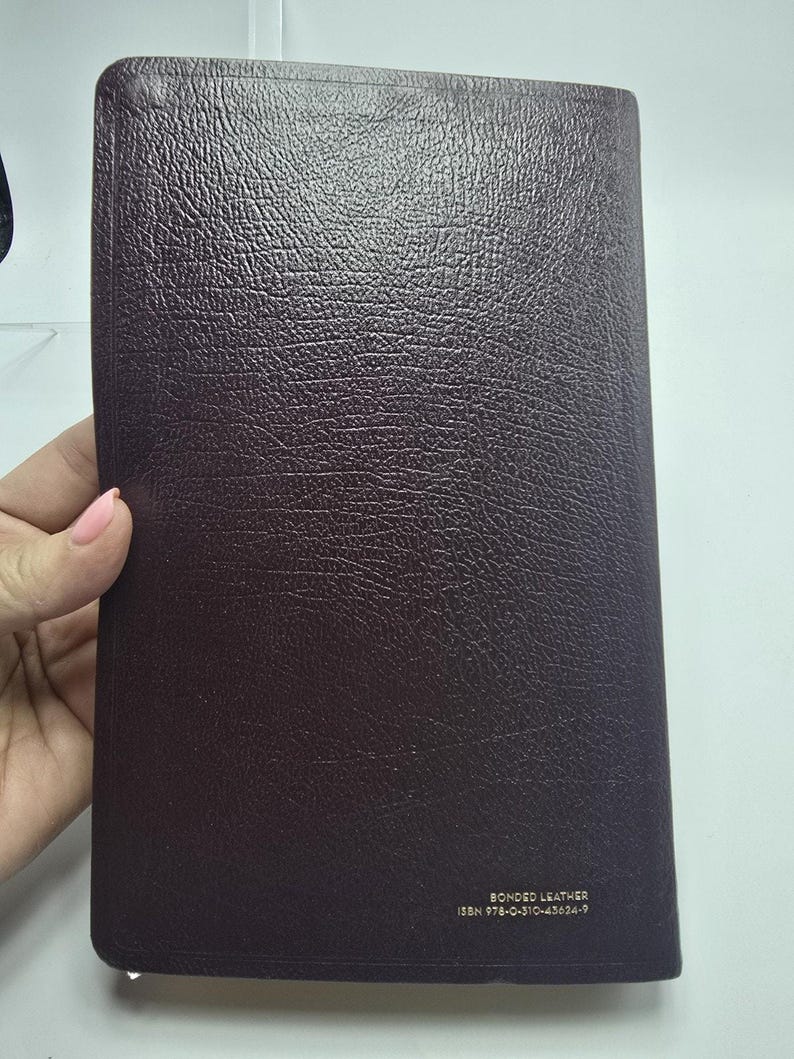 Zondervan NIV Bible 2011 Cuir reconstitué noir image 4