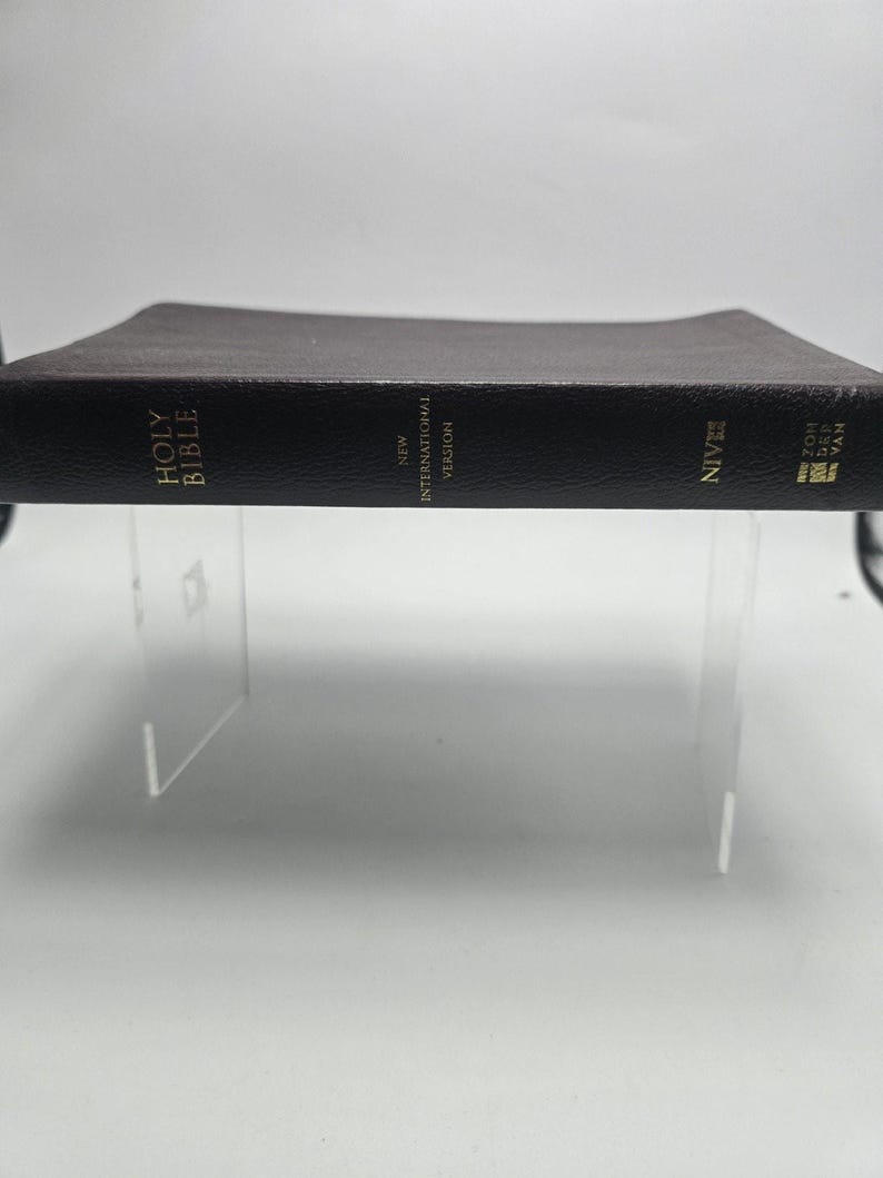 Zondervan NIV Bible 2011 Cuir reconstitué noir image 1