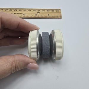 Vintage EKCO Portable Stone Knife Sharpener image 1