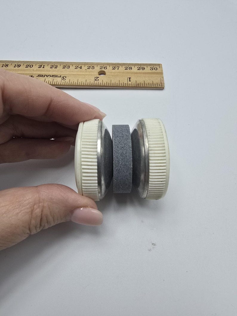 Vintage EKCO Portable Stone Knife Sharpener image 1