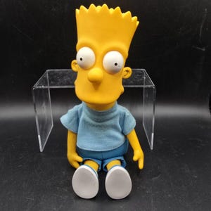 Vintage Bart Simpson Doll 11 inch&quot; Vinyl Dan Dee Plush The Simpsons 1990