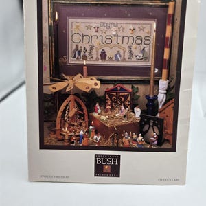 Shepherd’s Bush Joyful Christmas Counted Cross Stitch Pattern Chart