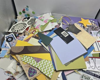 Junk Journaling Scrapbooking vintage Éphémères, autocollants, étiquettes, embellissements