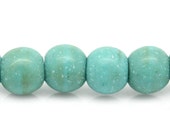 1 Strand Synthetic Turquoise Beads - 4mm - Beading, Jewelry Finding, Jewelry Making Supplies, Bracelet Finding, Ships from the USA - B45