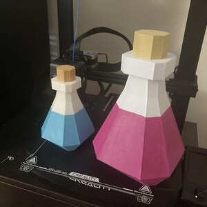 Life-Sized Old School Runescape Potion Replica, Custom Color Choice