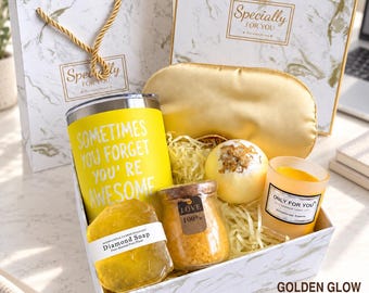 Self Care Gift Box for Women, Personalized Gift Box, Relaxation Gift, Care Package, Spa Gift Set for Her, Stress Relief Box