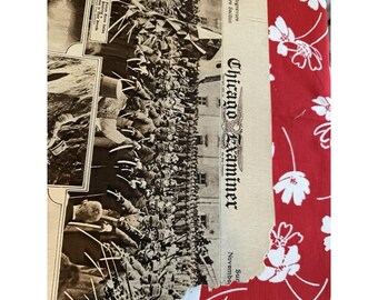Chicago Examiner newspaper 1915 captions depict scenes Check The Pics For Flaws