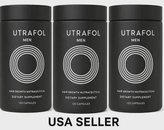 pack of -3 Men's Hair Growth Total 360 Capsules-ship-from-USA
