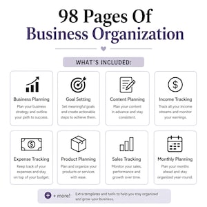Etsy product planner worksheet designed to organize product ideas, launch planning, inventory details, and product development for online sellers.