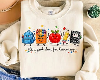 It’s A Good Day For Learning PNG, Teacher Life PNG, Be Kind Teacher Shirt Design, Teacher Back To School Sublimation, Elementary Teacher Png